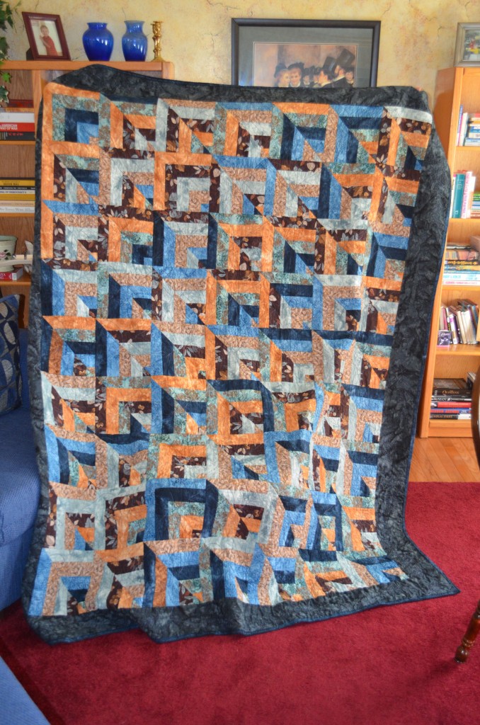 My "Five Yard Quilt" that turned out to be an "Eight Yard Quilt"